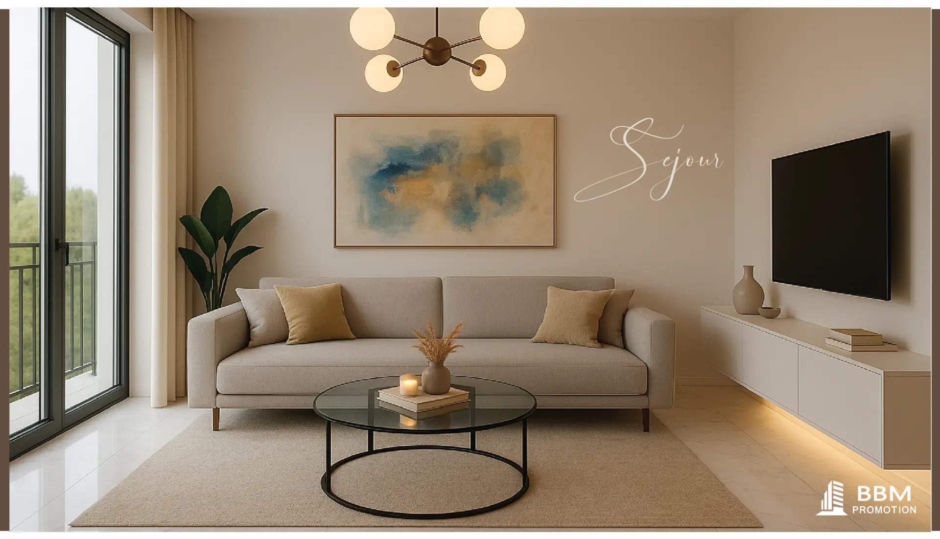 Séjour contemporain de La Colline II